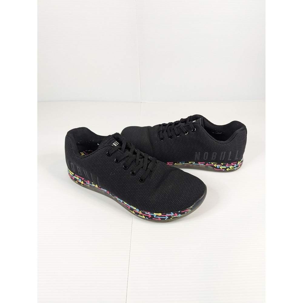 Nobull Training Shoes Men's 11.5 Women's 13 Black Multicolor United in Movement